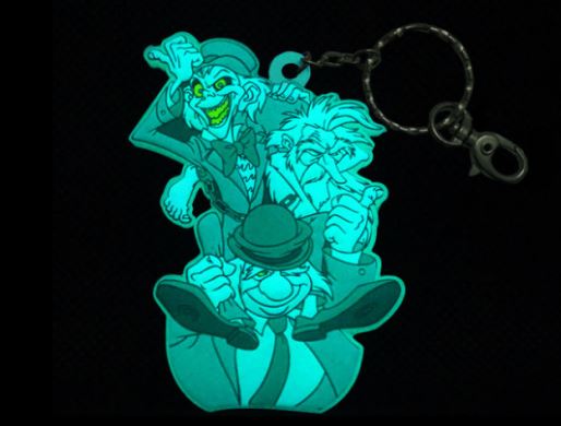 luminous silicone key chain luminous silicone key chain