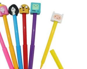 3D pehme pvc pliiatsi kork