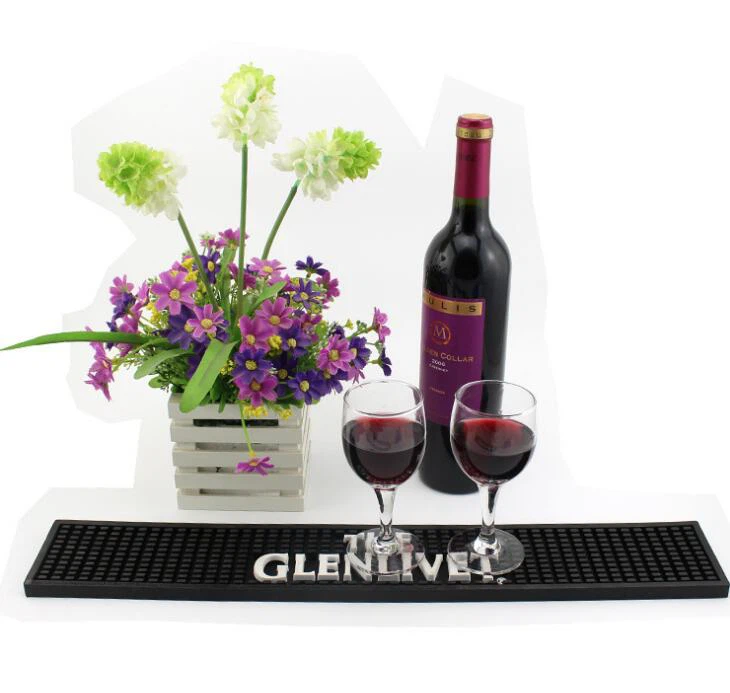 3D Soft Pvc Bar Runner As Bar Accessories