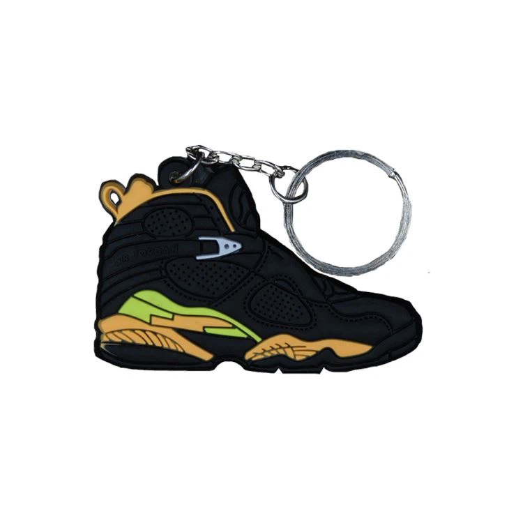 Custom PVC Rubber Jordan Shoes Keychain
