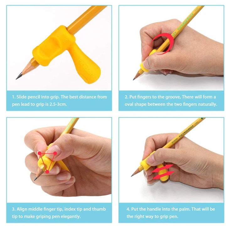 Silicone Pencil Grip For School Students