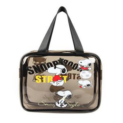 Logo trükitud läbipaistev PVC meik ziplock kott