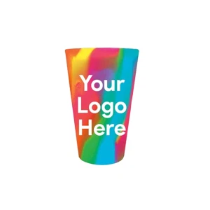 Bulk Silicone Pint Glass Cup reklaamveepudel