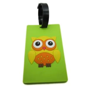 2D PVC pehmest kummist reisitarvete koolikott pardakaart