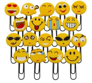 Emoji suveniir pvc 3d järjehoidja