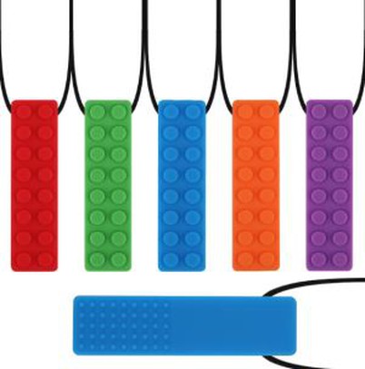 Silikoonist nätske kaelakee hambapulk autismiga lastele