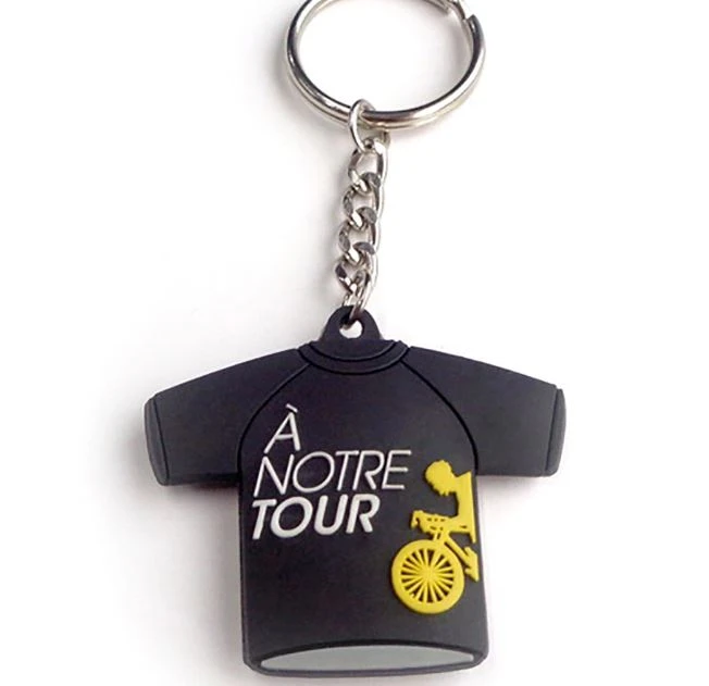 Key Ring 3D Soft Pvc Keychain Holder