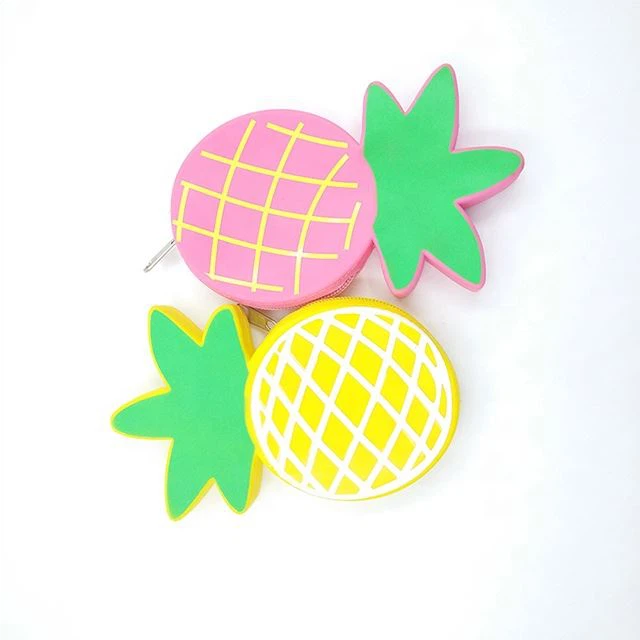 New Fashion Coin Purse Lovely Kawaii Cartoon Soft Silicone Coin Bag