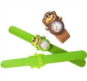 Mood uus silikoonist koomiksist laksukell Laste käekell